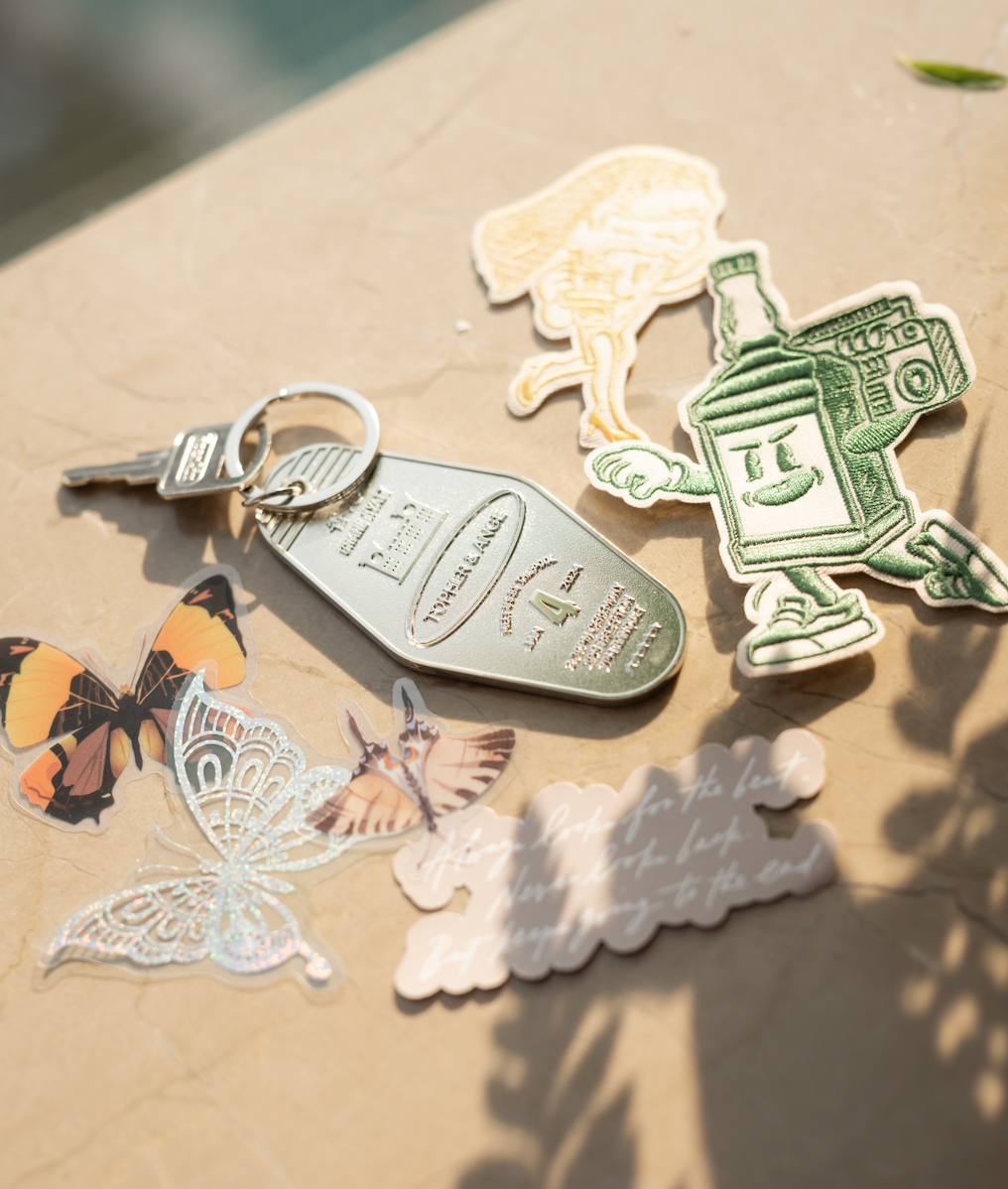 STICKERS & BADGES